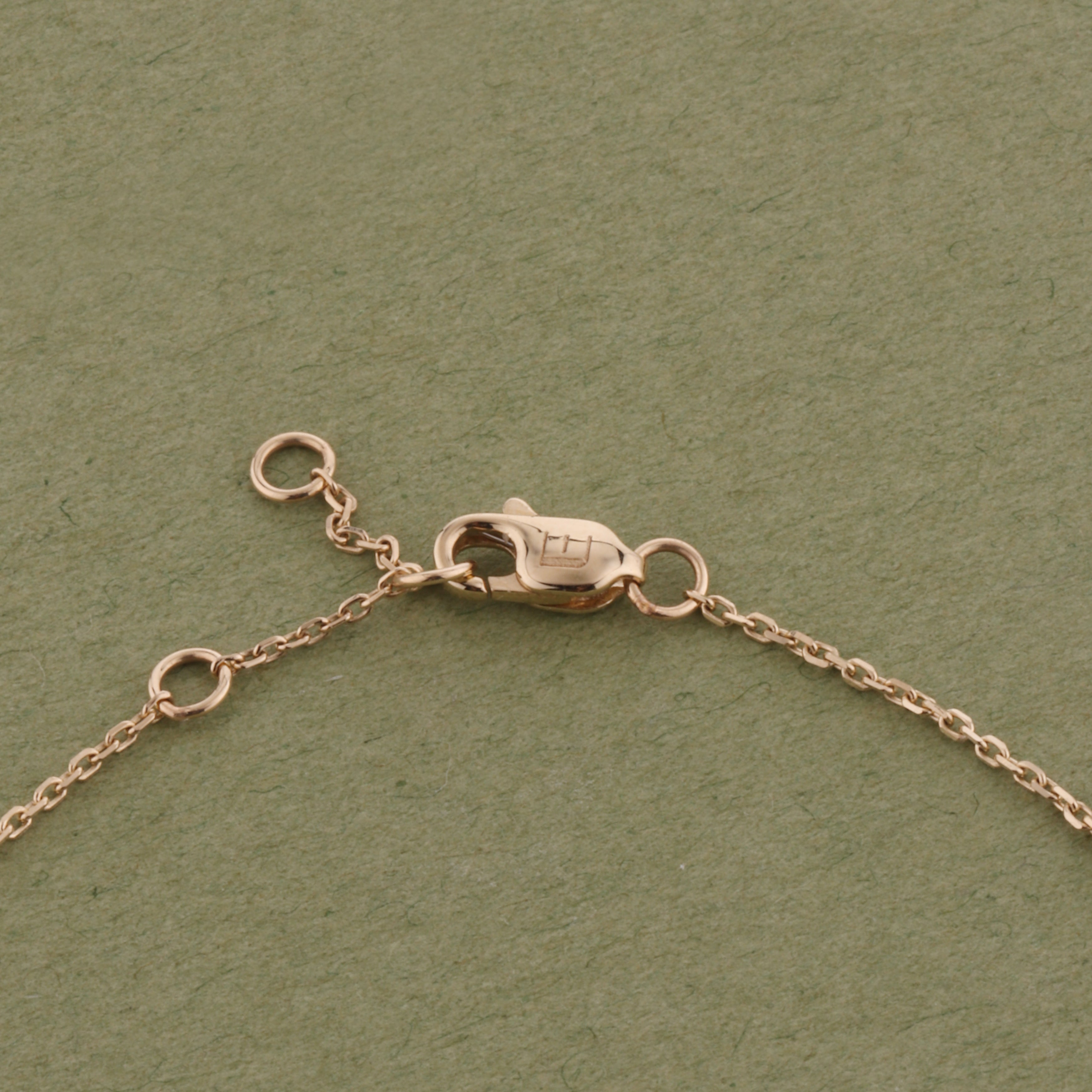 Custom Charm Bracelet Gold Vermeil and 925 Sterling Silver