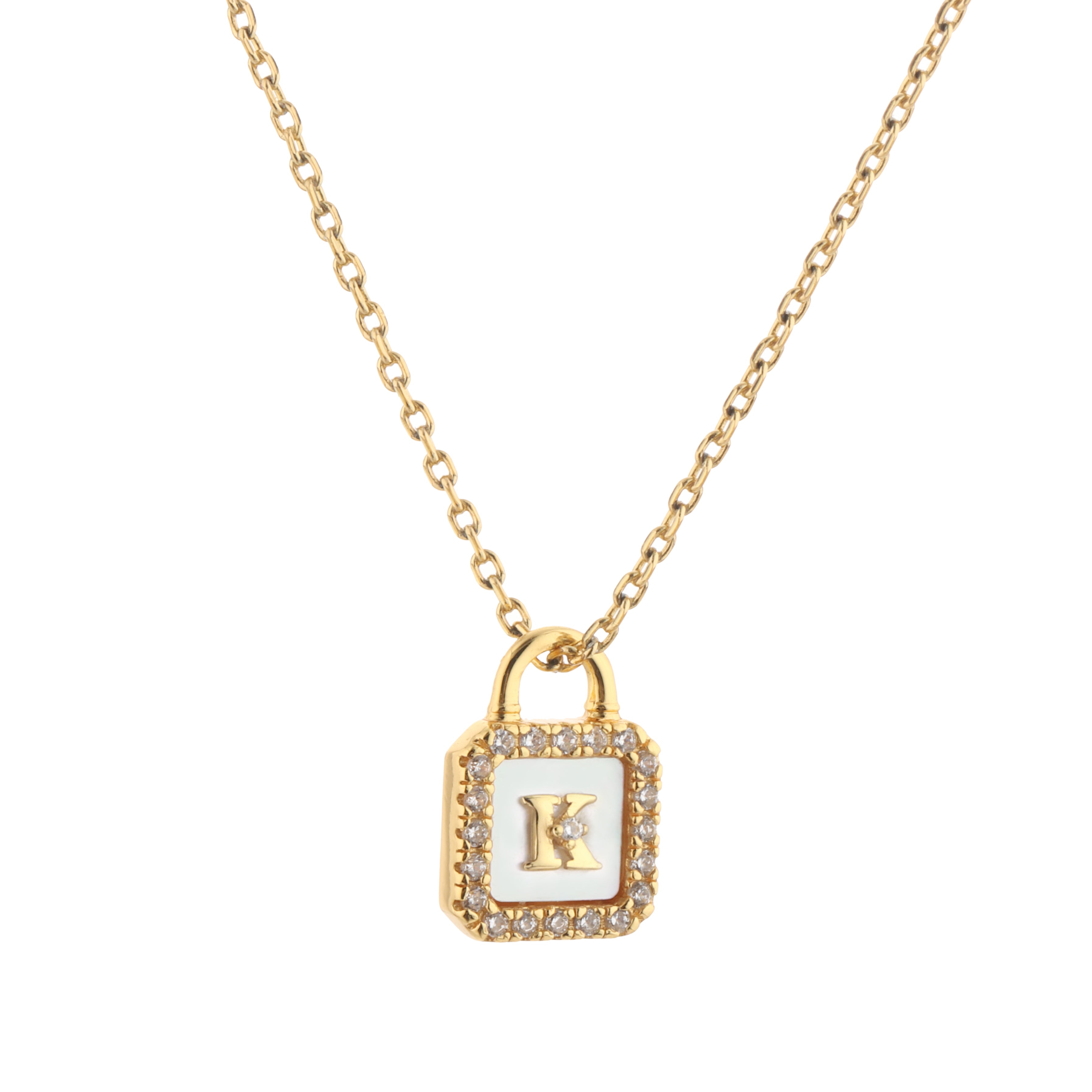 Love Lock Necklace • 14K Solid Gold – EME IVANY